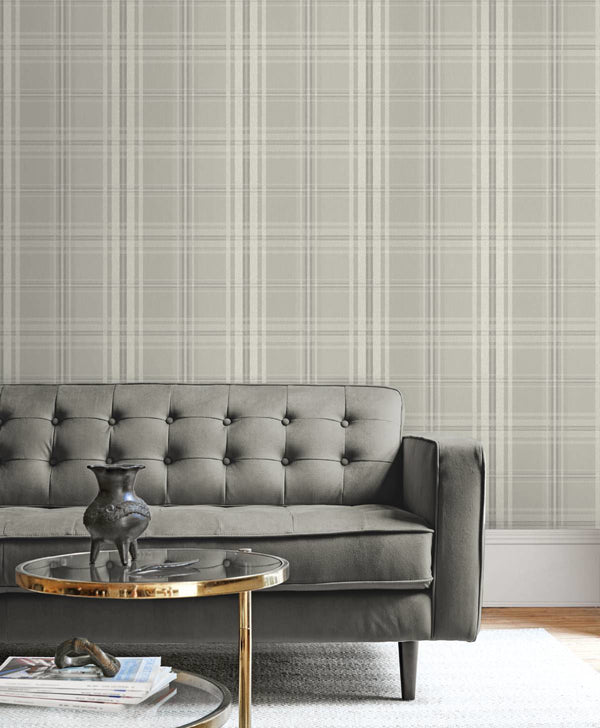 String On Tartan // Gray YM30103