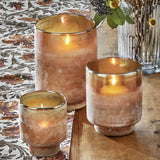 Decorative Object Moda Art Glass Hurricane