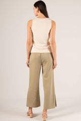 Butter Modal Side Binding Wide Leg Pants