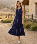 Winona Contrast Stitch Dress
