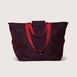 The Nylon Zip-All Tote - Merlot