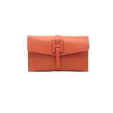 Genuine leather mini clutch bag, Made in Italy, art. 112592: Olive