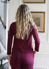 Lifestyle Vera Butter Modal Boat Neck Top // 3 Colors