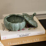 Hallow's Eve Pumpkin Pot // Blue-Green