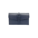 Genuine leather mini clutch bag, Made in Italy, art. 112592: Olive