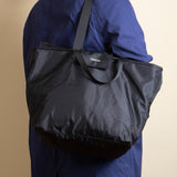 The Nylon Zip-All Tote - Jet