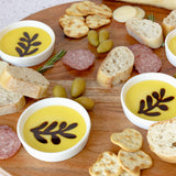 Servingware Olive Oil & Balsamic Dipping Plates