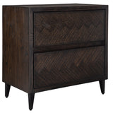 Accent Cabinets Abba Herringbone Accent Chest