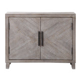 Accent Cabinets Adalind White Washed Accent Cabinet