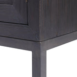 Accent Cabinets Aiken Dark Walnut 2 Door Cabinet