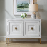 Accent Cabinets Aiken White 2 Door Cabinet