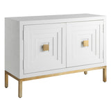Accent Cabinets Aiken White 2 Door Cabinet