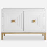 Accent Cabinets Aiken White 2 Door Cabinet