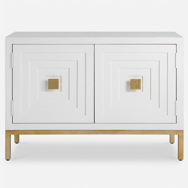 Accent Cabinets Aiken White 2 Door Cabinet