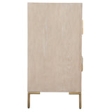 Accent Cabinets Alessia Light Oak Accent Chest