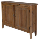 Accent Cabinets Altair Reclaimed Wood Console Cabinet