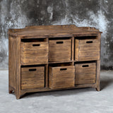 Accent Cabinets Ardusin Driftwood Hobby Cupboard