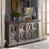 Accent Cabinets Belino Wooden 4 Door Chest
