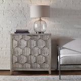 Accent Cabinets Catori Smoked Ivory Console Cabinet