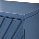 Accent Cabinets Colby Blue Drawer Chest