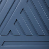 Accent Cabinets Colby Blue Drawer Chest