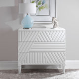 Accent Cabinets Colby White Drawer Chest