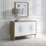 Accent Cabinets Dani 4 Door White Cabinet