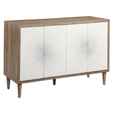 Accent Cabinets Dani 4 Door White Cabinet