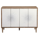 Accent Cabinets Dani 4 Door White Cabinet