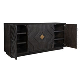 Accent Cabinets Faulkner 4 Door Cabinet