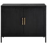 Accent Cabinets Front Range Dark Oak 2 Door Cabinet