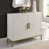 Accent Cabinets Front Range White 2 Door Cabinet