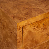 Accent Cabinets Indus 2 Drawer Burl Chest