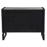 Accent Cabinets Keyes 2 Door Gray Cabinet