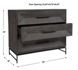 Accent Cabinets Knox Dark Walnut Accent Chest