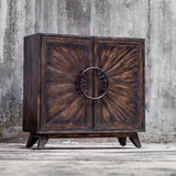 Accent Cabinets Kohana Black Console Cabinet