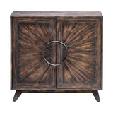 Accent Cabinets Kohana Black Console Cabinet