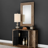 Accent Cabinets Layton Geometric Console Cabinet