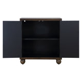 Accent Cabinets Mayenne 2 Door Oak Wood Cabinet