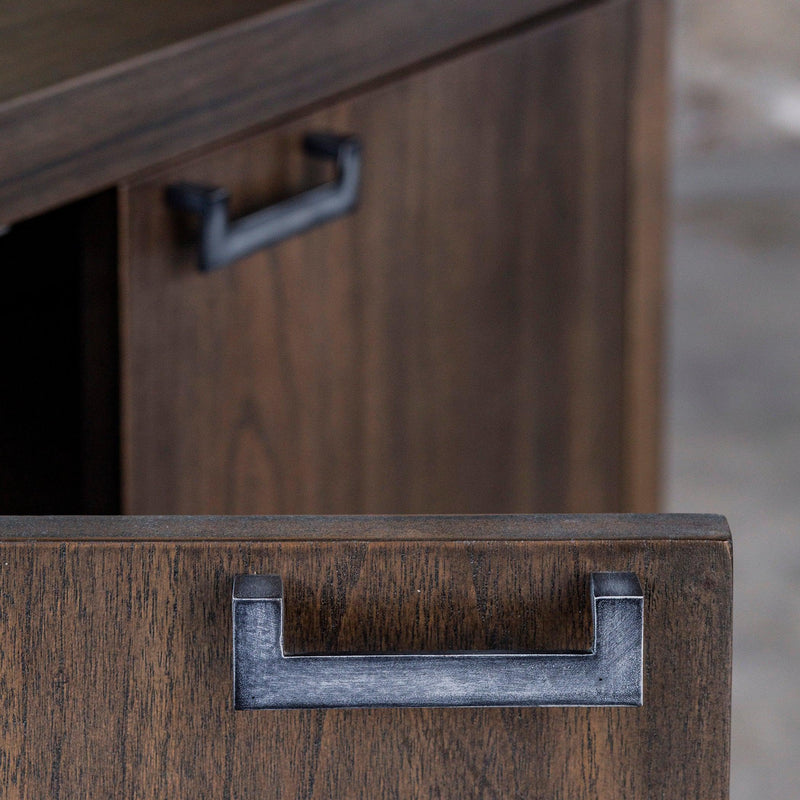 Accent Cabinets Nadie Light Walnut Console Cabinet 