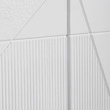 Accent Cabinets Tightrope 4 Door Modern Sideboard Cabinet