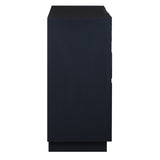 Accent Cabinets Valeria 2 Door Glossy Blue Cabinet