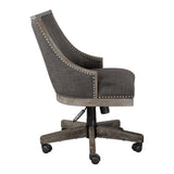 Accent Chairs & Armchairs Aidrian Charcoal Desk Chair