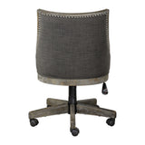 Accent Chairs & Armchairs Aidrian Charcoal Desk Chair