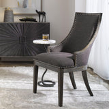 Accent Chairs & Armchairs Aidrian Accent Chair // Charcoal Gray