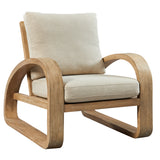 Accent Chairs & Armchairs Barbora Wooden Accent Chair