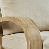Accent Chairs & Armchairs Barbora Wooden Accent Chair
