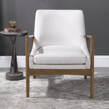 Accent Chairs & Armchairs Bev Accent Chair // White