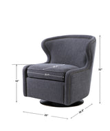 Accent Chairs & Armchairs Biscay Swivel Chair