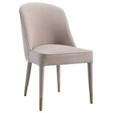 Accent Chairs & Armchairs Brie Armless Chair Set Of 2 // Champagne